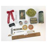 Lot of 15 Advertising Items, Vintage
