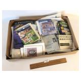 Lot of Postage Stamp Collectors Items