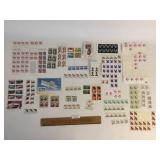 US Postage Stamps, Unused