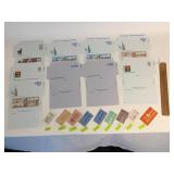 US Postage Stamps and Envelopes, Unused