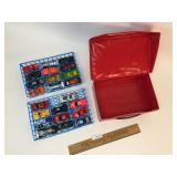 Lot of 23 Diecast Cars in Carry Case