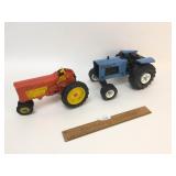 Lot of 2 Toy Tractors