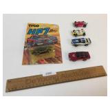 Lot of 4 Slot Cars