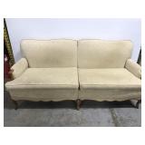 Vintage white sofa settee
