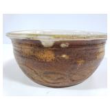 Signed pottery bowl
