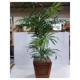 Faux fern house plant