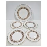 5 Royal Doulton Mayfair fine china plates