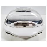 Small George Forman grill w/ bun warmer