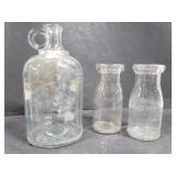 Vintage glass jars