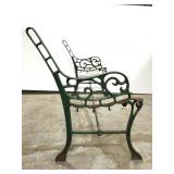 Cast iron bench frame