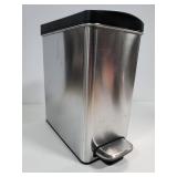 Small Simplehuman waste basket