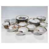 30 pieces of fruit themed china