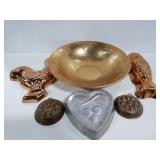 Aluminum bowl and baking molds