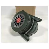 New in box manual air raid siren horn