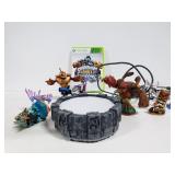 Skylanders game, portal and figures
