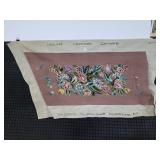 Minerva Queen Anne cross stitch on canvas