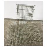 Metal wire dog kennel - unassembled