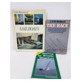 Trio of sailboating books