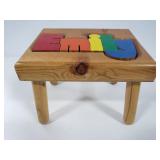 "Emily" wood block children