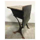 Antique school desk