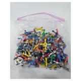 Bag of magnetic building pieces