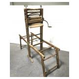 Antique Anchor brand washer wringer stand