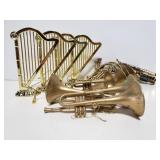 12 instrument ornaments