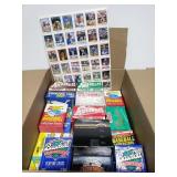 Sealed and unsealed specialty baseball cards