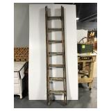 Old wooden extension ladder - 15 foot