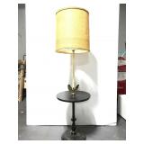 Vintage floor lamp w/ metal eagle detail