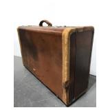 Vintage traveler suitcase