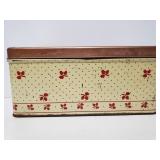 Vintage National Can Co bread box