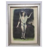 Antique swimsuit model picture