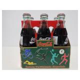 Olympic glass bottle CocaCola 6 pack