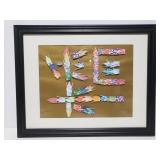 Framed origami art