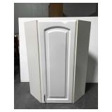 Large corner wall ceiling cabinet