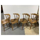 Vintage dining chair set