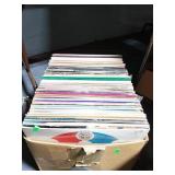 Vinyl record collection