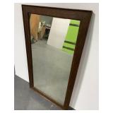 Antique hanging mirror