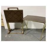 Retro dining tray set