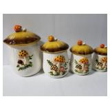 Sears (1978) "Merry Mushrooms" canister set