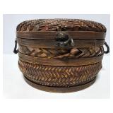 Vintage woven basket