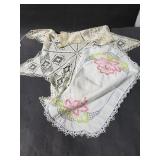 Two vintage doilies