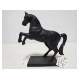 Cast iron horse bank