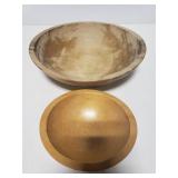 Munising wood bowl pair