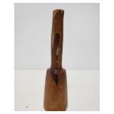 Primitive wood potato masher