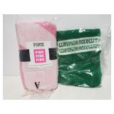 Victoria secret blanket and windsor Raceway scarf