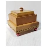 Wooden music box/trinket box
