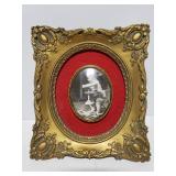Cameo creation baby photo and frame