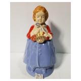 Vintage Little Red Riding Hood cookie jar
